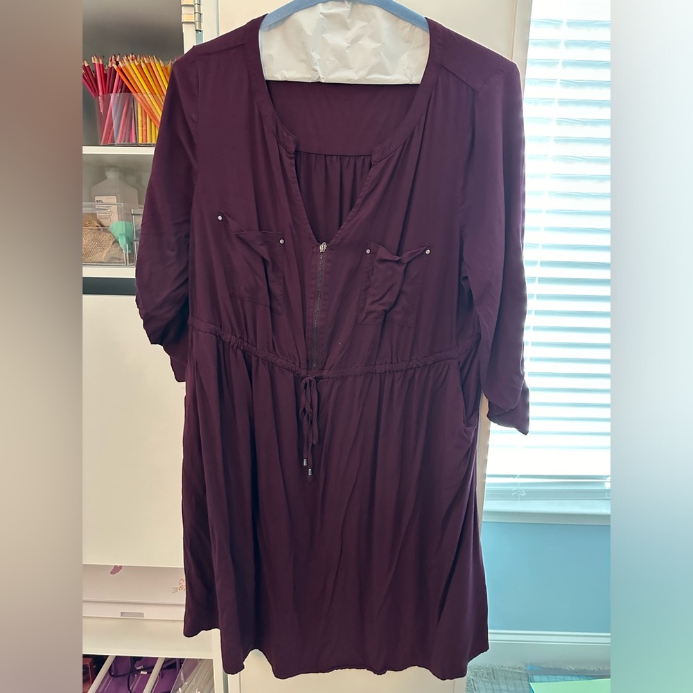Eggplant Purple Dress from Torrid
